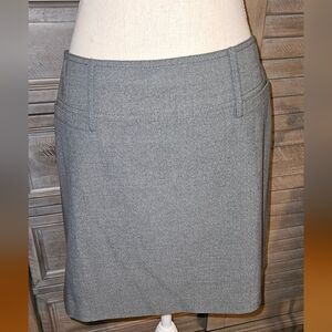Limited Stretch Gray Mini Skirt Sz 8 Like New Condition